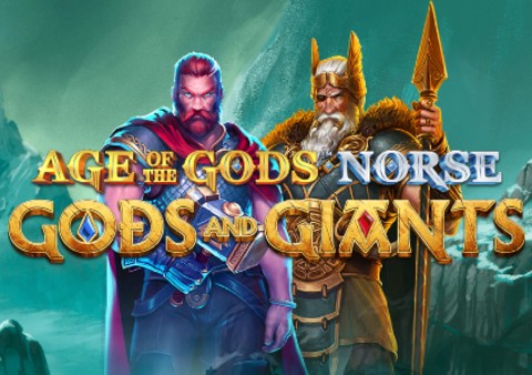 Age of the Gods Norse Gods and Giants slot logo