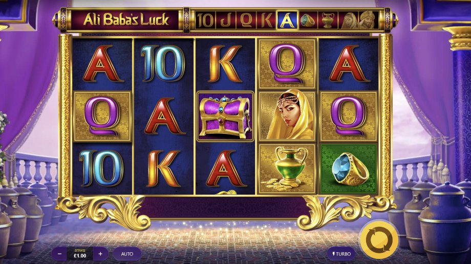 Ali Baba's Luck slot base game
