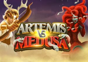 Artemis vs Medusa slot logo
