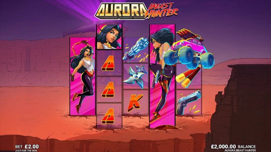 Aurora Beast Hunter slot base game