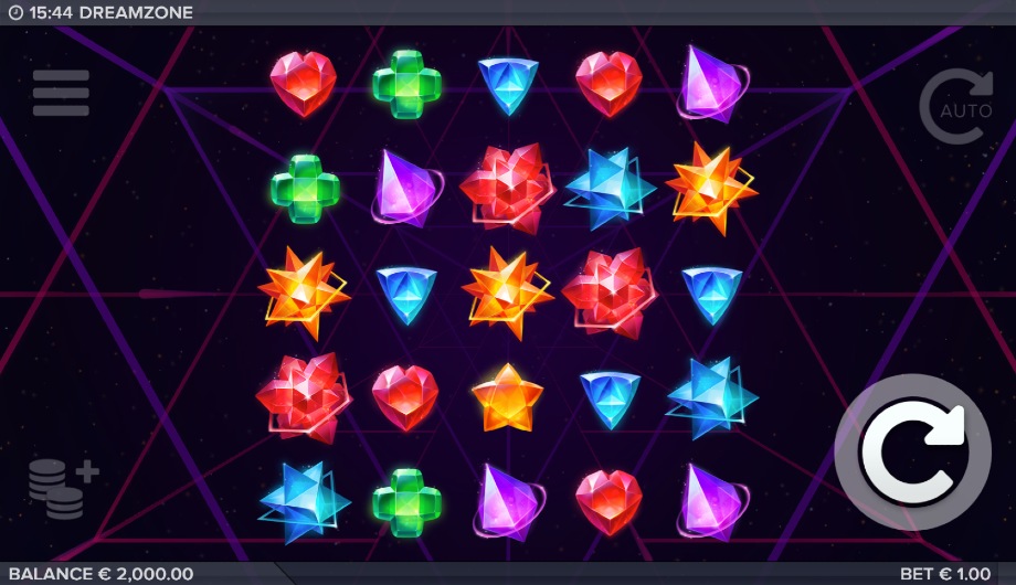 Dreamzone slot base game