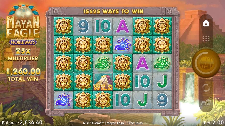 Mayan Eagle slot Free Spins feature