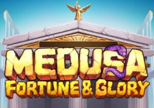 Medusa Fortune and Glory slot logo