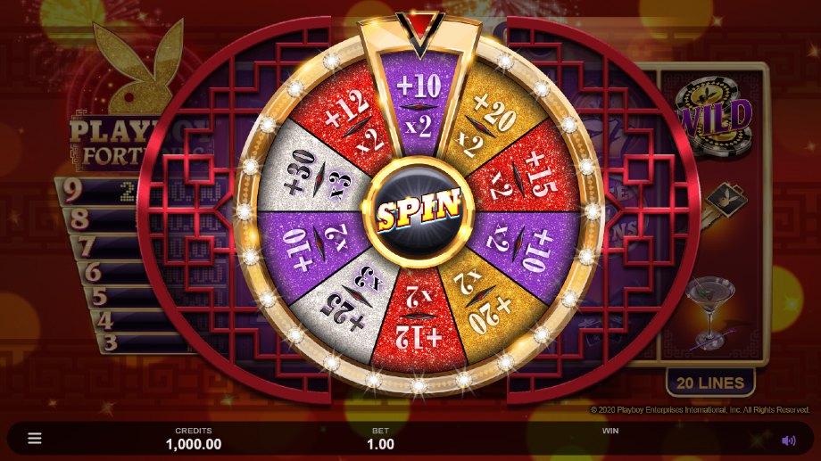 Playboy Fortunes slot Free Spins feature