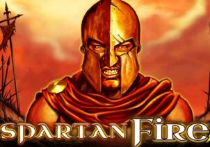 Spartan Fire slot logo