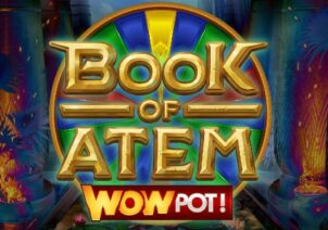 Book of Atem WowPot slot logo