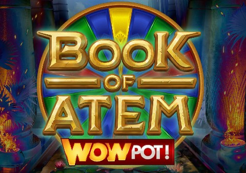 Book of Atem WowPot slot logo