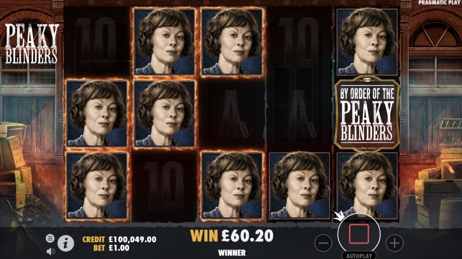 By Order of the Peaky Blinders Free Spins feature