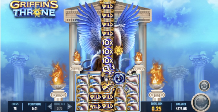 Griffin's Throne slot Multiplier feature