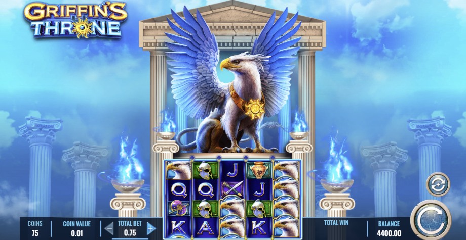 Griffin's Throne slot base game
