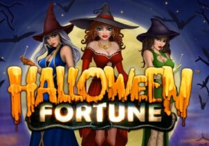 Halloween Fortune slot logo
