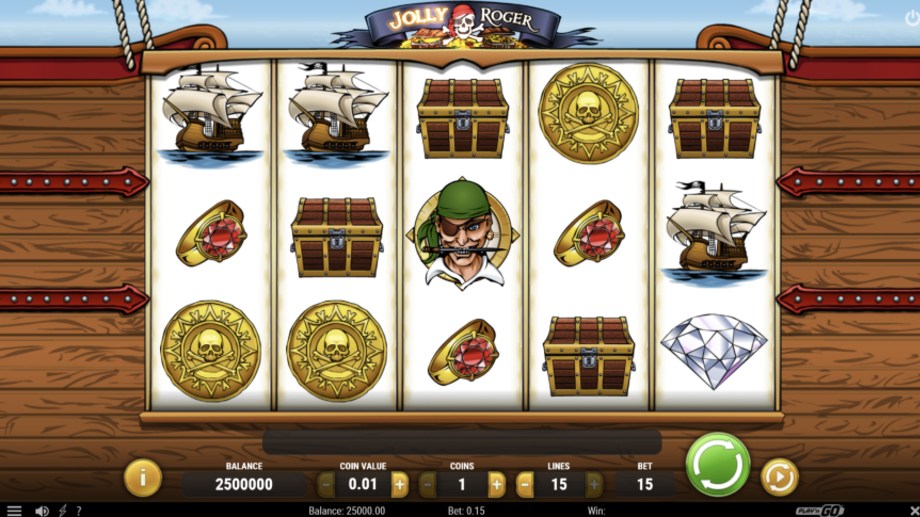 Jolly Roger slot base game