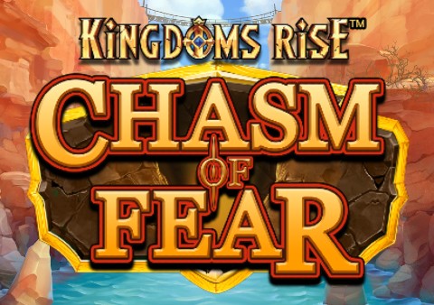 Kingdoms Rise Chasm of Fear slot logo