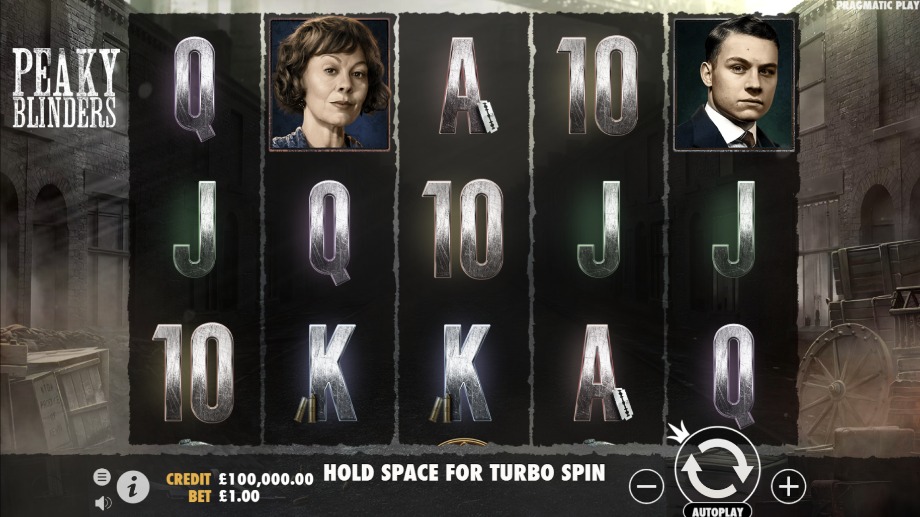 Peaky Blinders slot base game