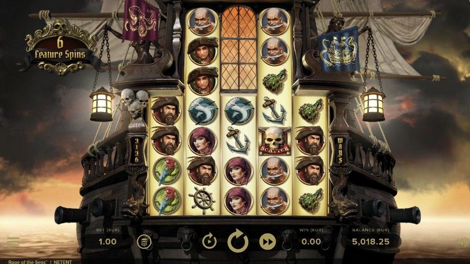 Rage of the Seas slot Boost feature
