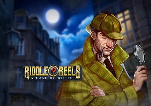 Riddle Reels A Case of Riches slot logo