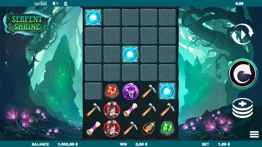 Serpent Shrine slot base game