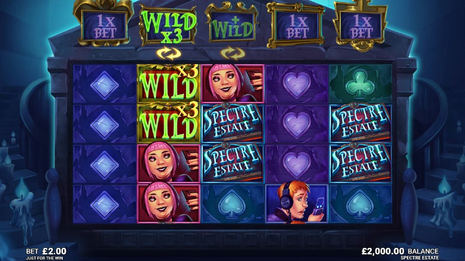 Spectre Estate slot Wild Multipliers feature