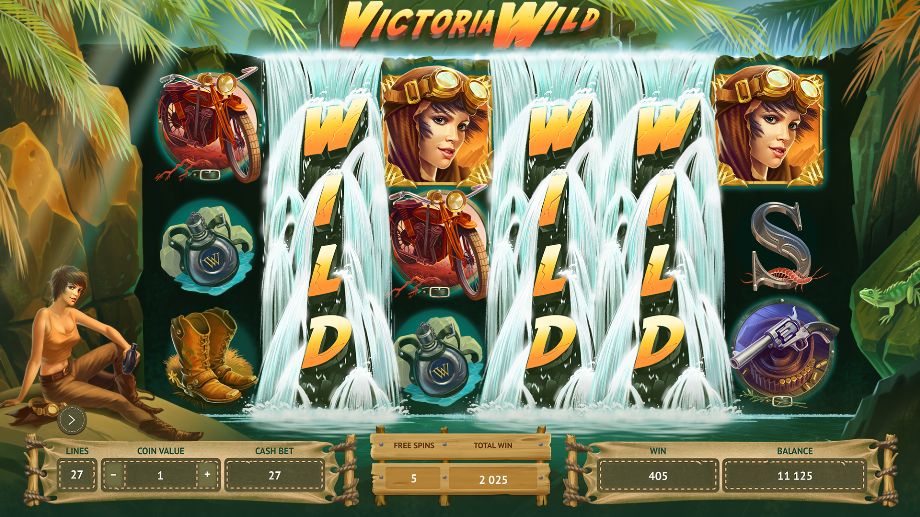 Victoria Wild slot Oasis Free Spins feature