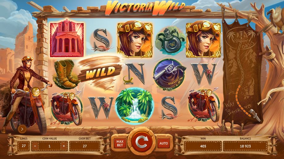 Victoria Wild slot base game