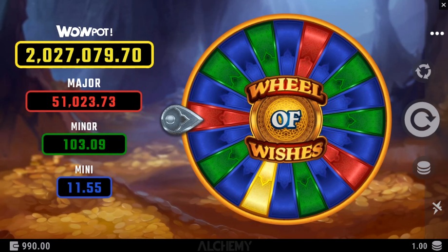 wheel of wishes jackpot