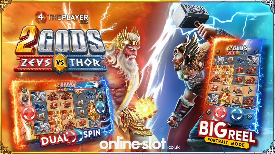 2 Gods Zeus vs Thor slot devices