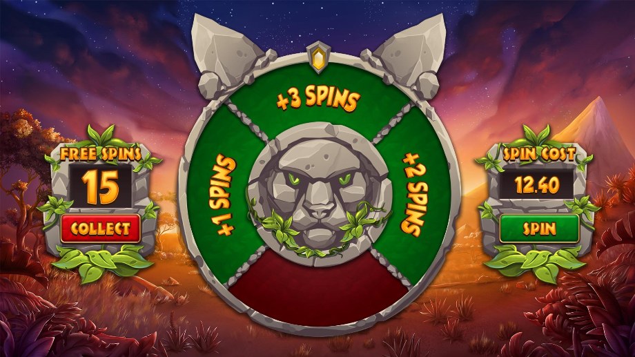 Big Cat King Megaways slot Spin-Creaser Wheel feature