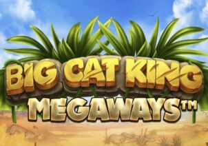 Big Cat King Megaways slot logo