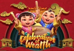 Celebration of Wealth slot logo