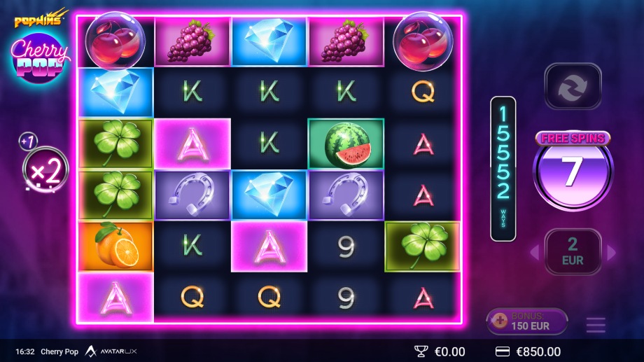 CherryPop slot Free Spins feature
