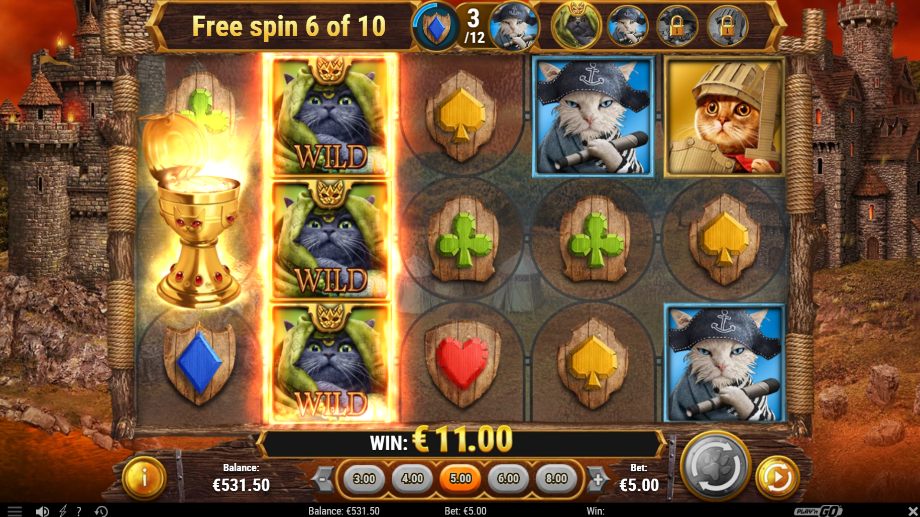 Feline Fury slot Free Spins feature