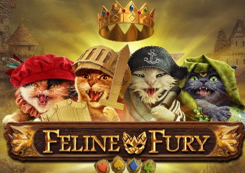 Feline Fury slot logo