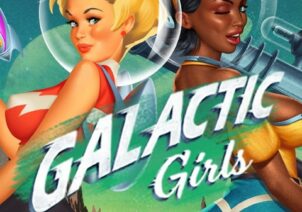 Galactic Girls slot logo