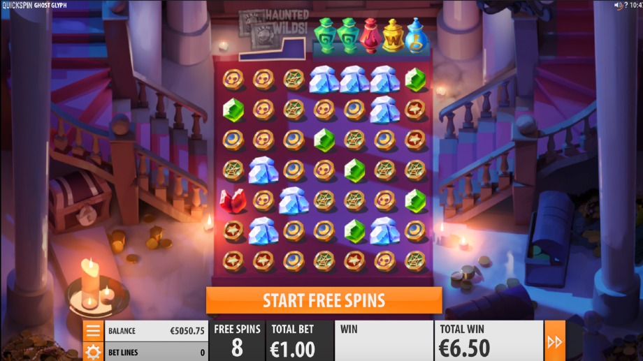 Ghost Glyph slot Bonus Game feature