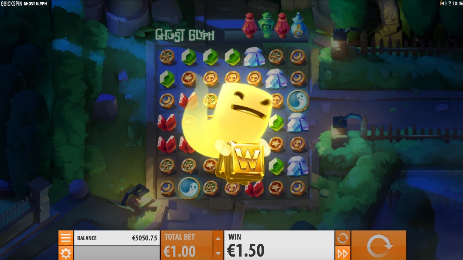 Ghost Glyph slot Yellow Ghost Urn feature