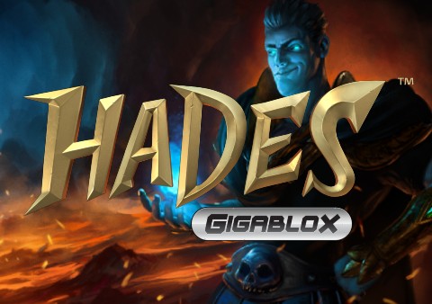 Hades Gigablox slot logo