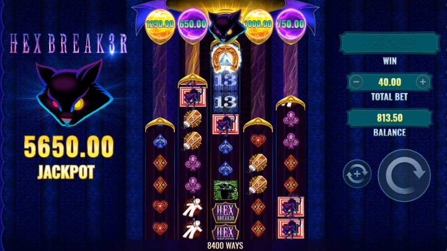 Hexbreak3r slot Luck Zone feature