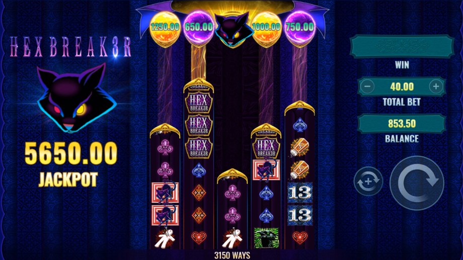 Hexbreak3r slot base game