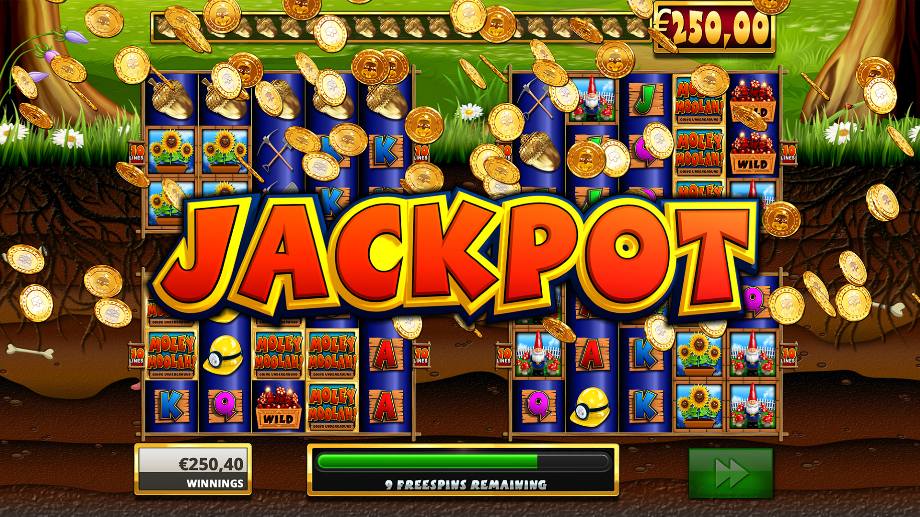 Moley Moolah slot Free Spins Bonus feature