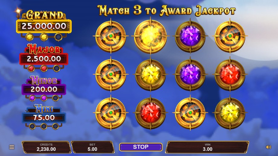 Noble Sky slot Vault Bonus feature