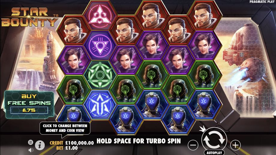 Star Bounty slot base game