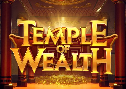 Temple of Wealth slot logo