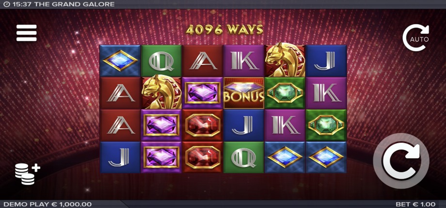 The Grand Galore slot base game