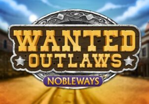 Wanted Outlaws slot logo