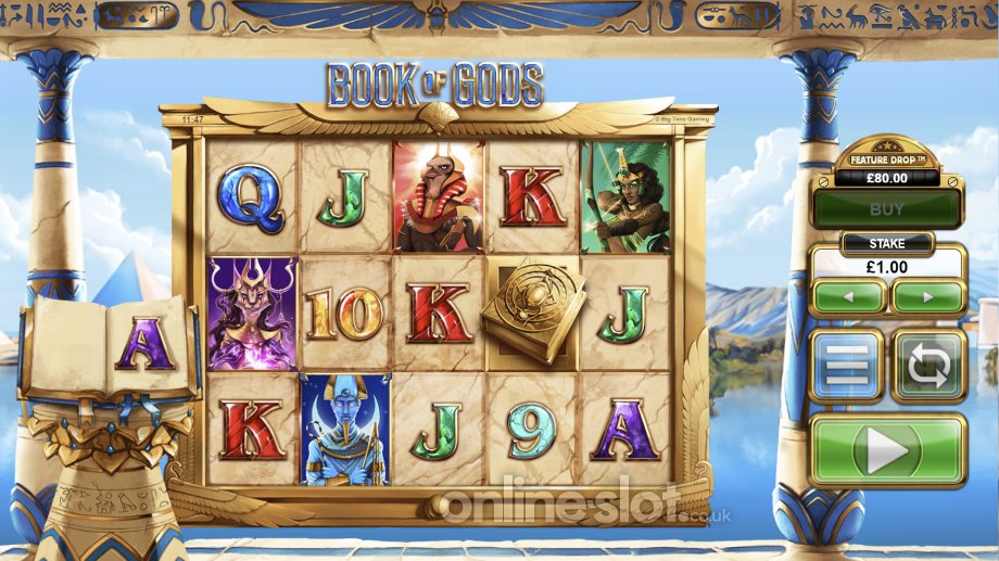 Book of Gods slot base game