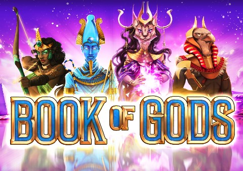 Book of Gods slot logo