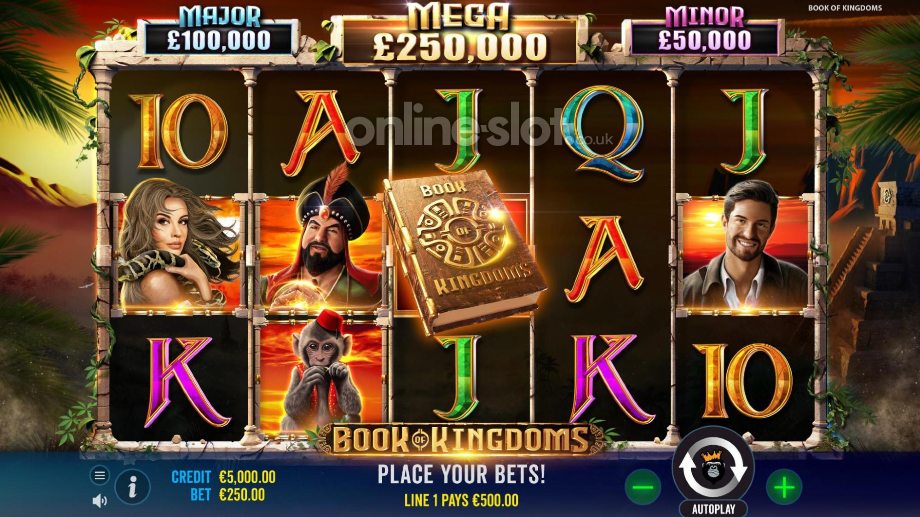 Book of Kingdoms slot base game