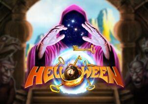 Helloween slot logo
