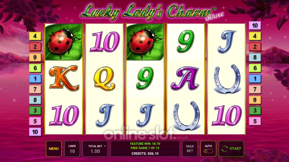 Lucky Lady's Charm Deluxe slot Free Games feature