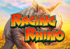 Raging Rhino slot logo